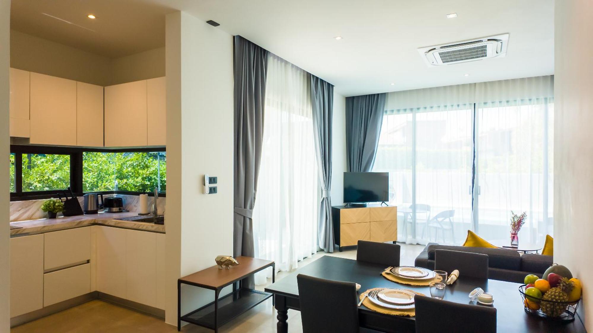 The Cozy Private Pool Villa Ban Suan  エクステリア 写真