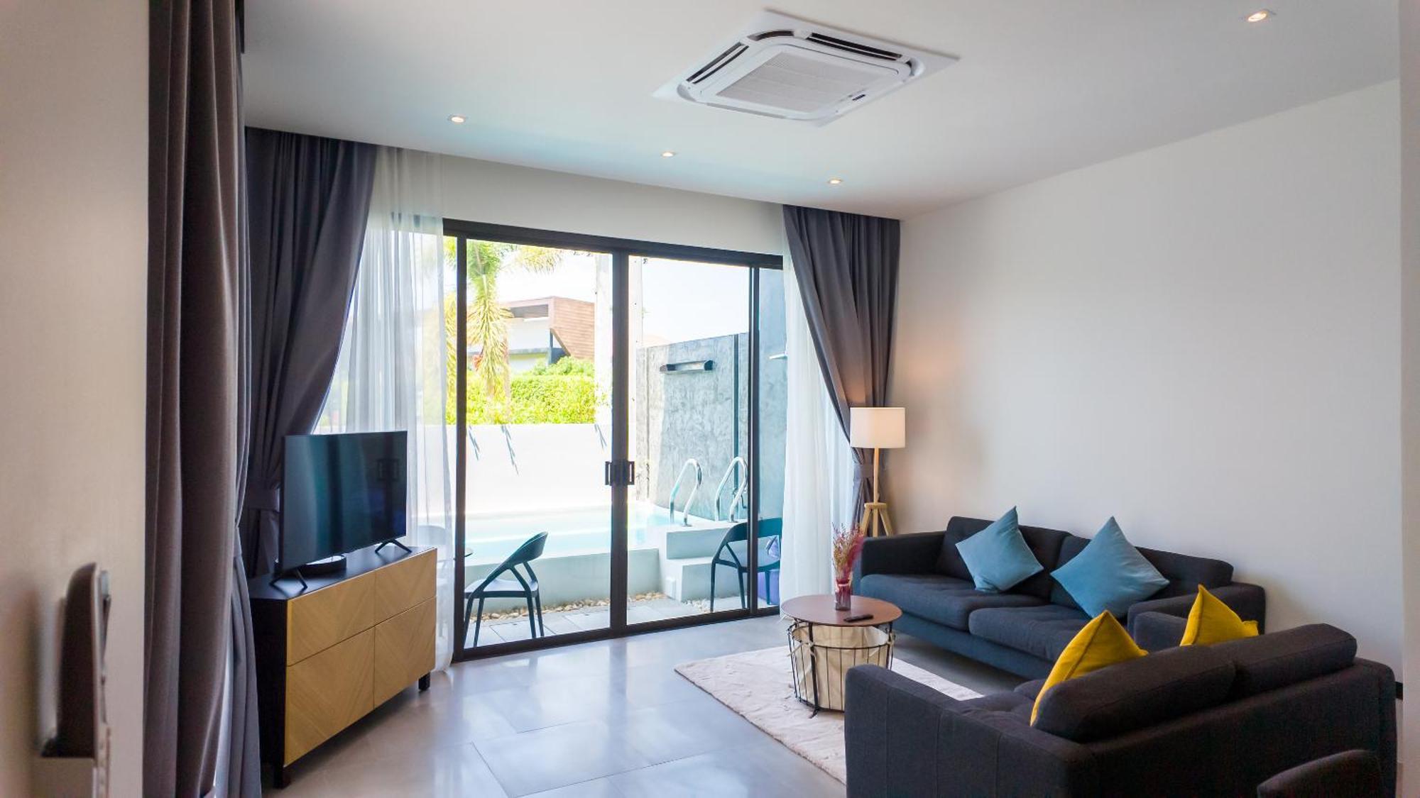 The Cozy Private Pool Villa Ban Suan  エクステリア 写真